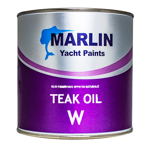 TEAK OIL W chiaro – colore naturale teak 750ml