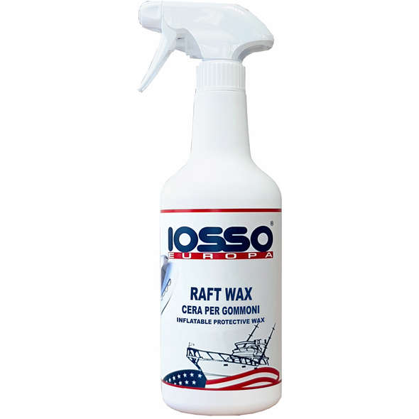 Iosso Raft Wax 750ml - Cera protettiva Spray Per Gommoni