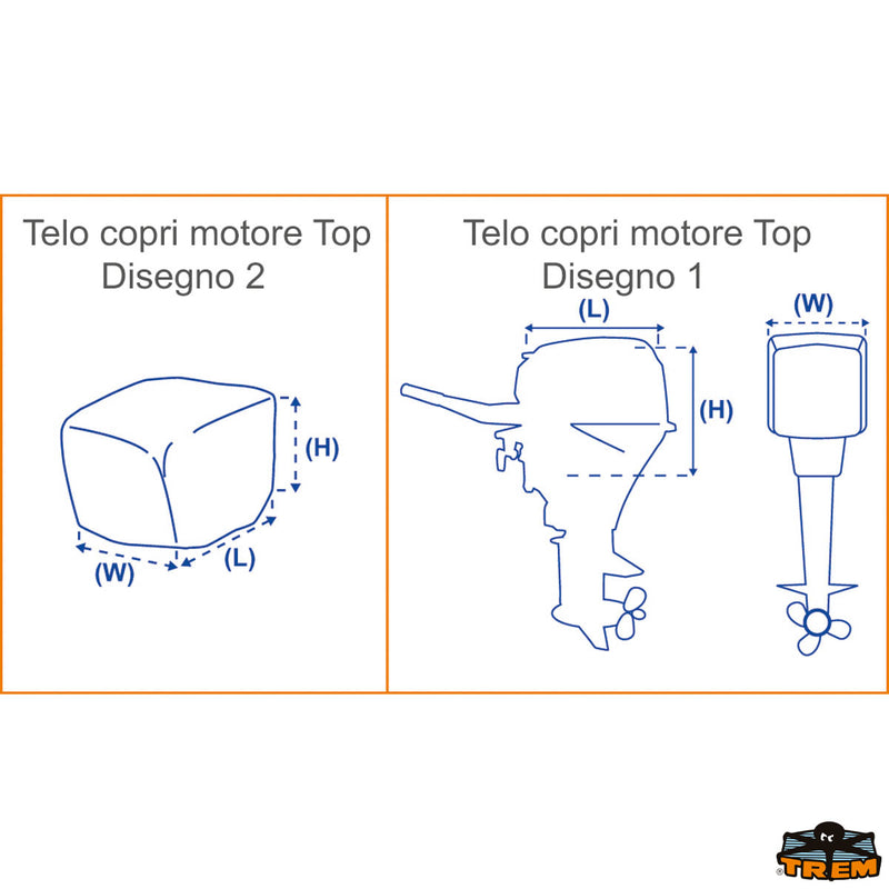 Telo Copri Testa Motore Covy Lux