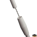 Tendalini a 3 archi bianchi 220cm x H110