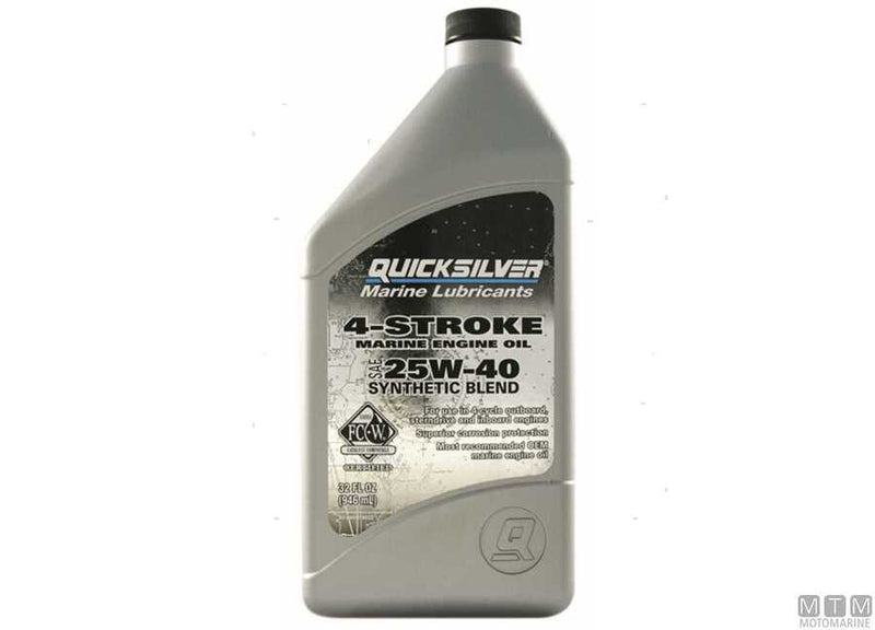 Olio 4 Tempi Quicksilver 25W40 Synt