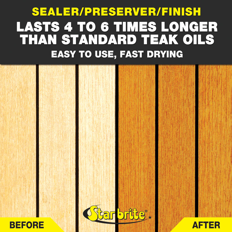 Star Brite Premium Golden Teak Oil