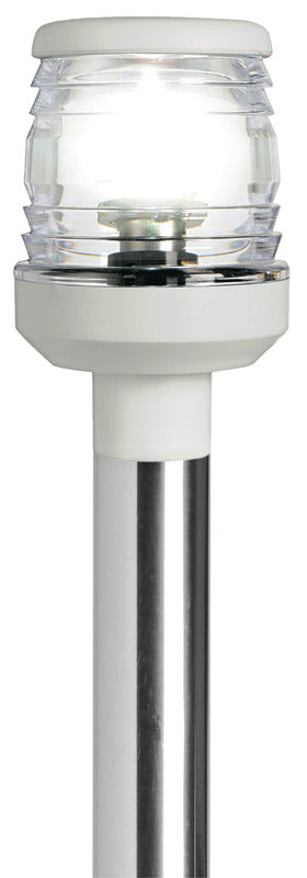 Asta 360° led telescopica inclinata fanale bianco