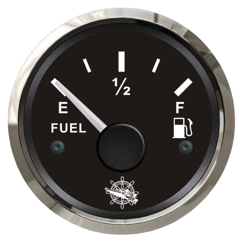 Indicatore carburante 240/33 ohm nero/lucida