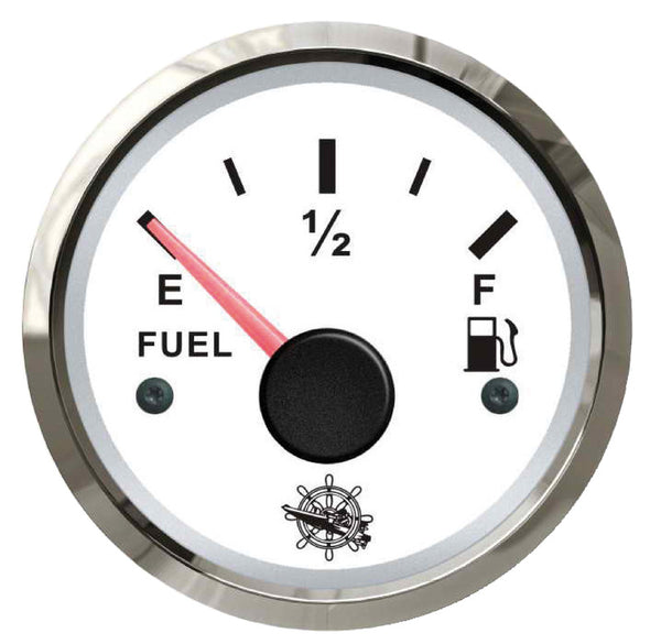 Indicatore carburante 10-180 ohm bianco/lucida