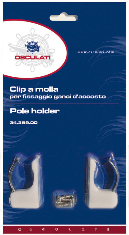 Clip a molla per fissaggio ganci d'accosto - Osculati