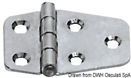 Cerniera inox 51x27 mm