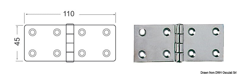 Cerniera 2,5 mm