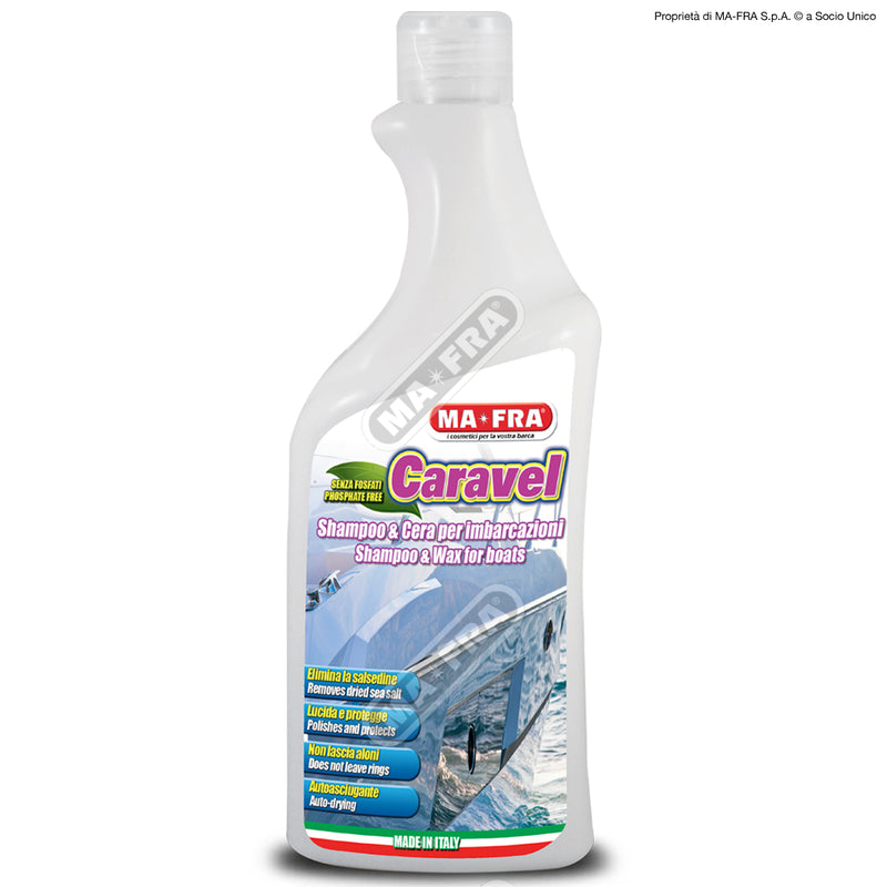 Mafra Caravel - Shampoo e cera per imbarcazioni