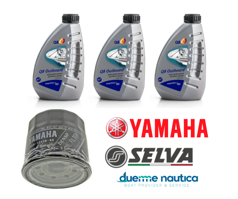 Kit cambio olio per motori da 40 a 60 hp incluso Murena xsr e F40GETL