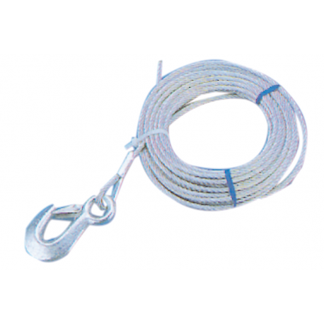 Cavo zincato per arganelli 6Mt