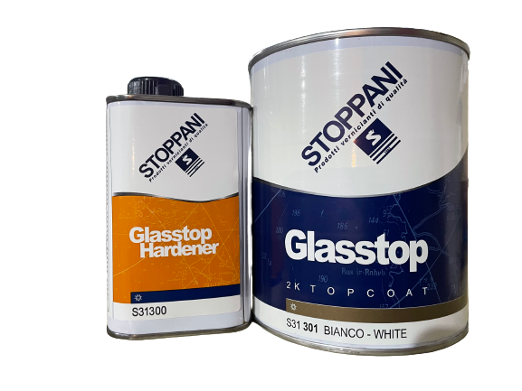 Smalto Poliuretanico Glasstop Comp.A+Comp.B 1LT