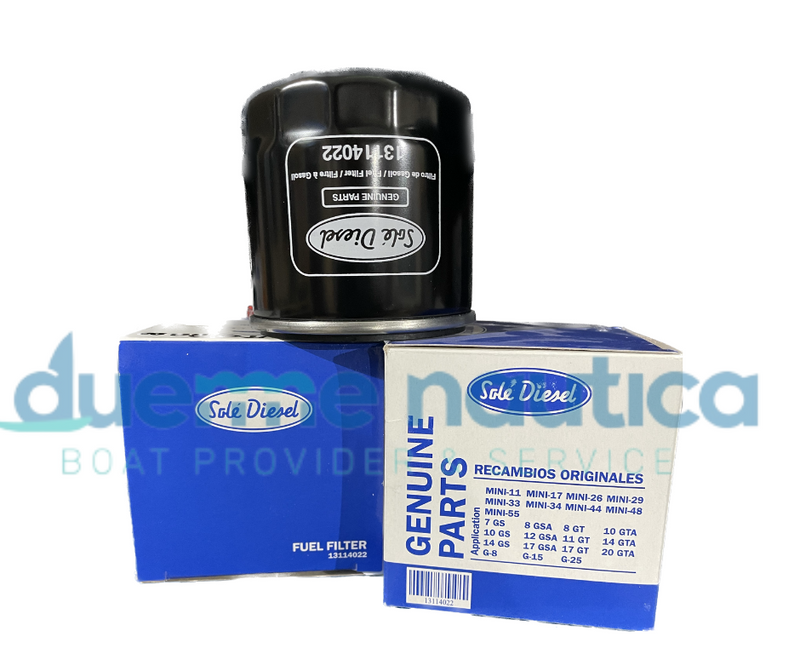 Filtro gasolio originale Solè Diesel cod.13114022