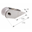 Musone di Prua inox 170mm